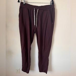 Vuori Ponto Performance Pant - Plum - XL
